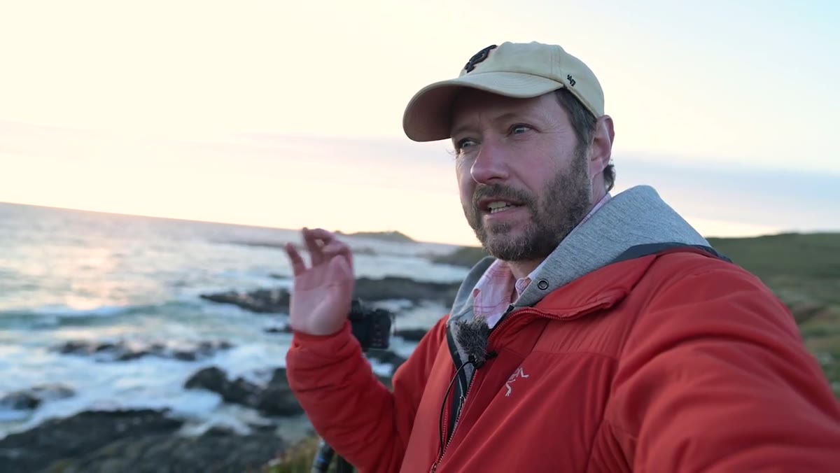 Polarizer and three-stop ND filter combination mentioned for exposure control