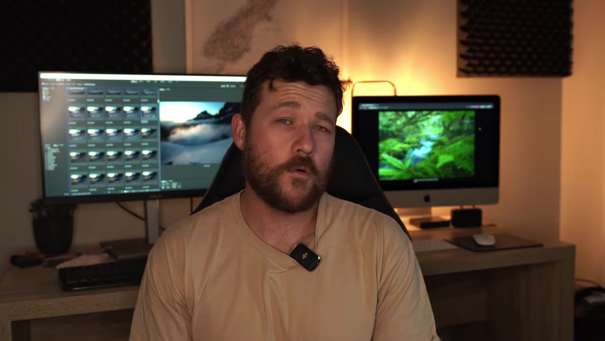 The four pillars of landscape photography outlined on screen