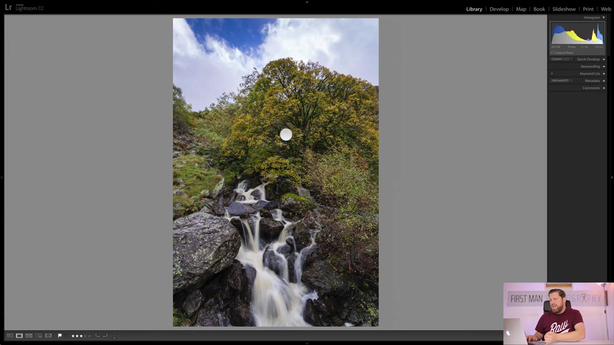 Series of images reviewed together on screen